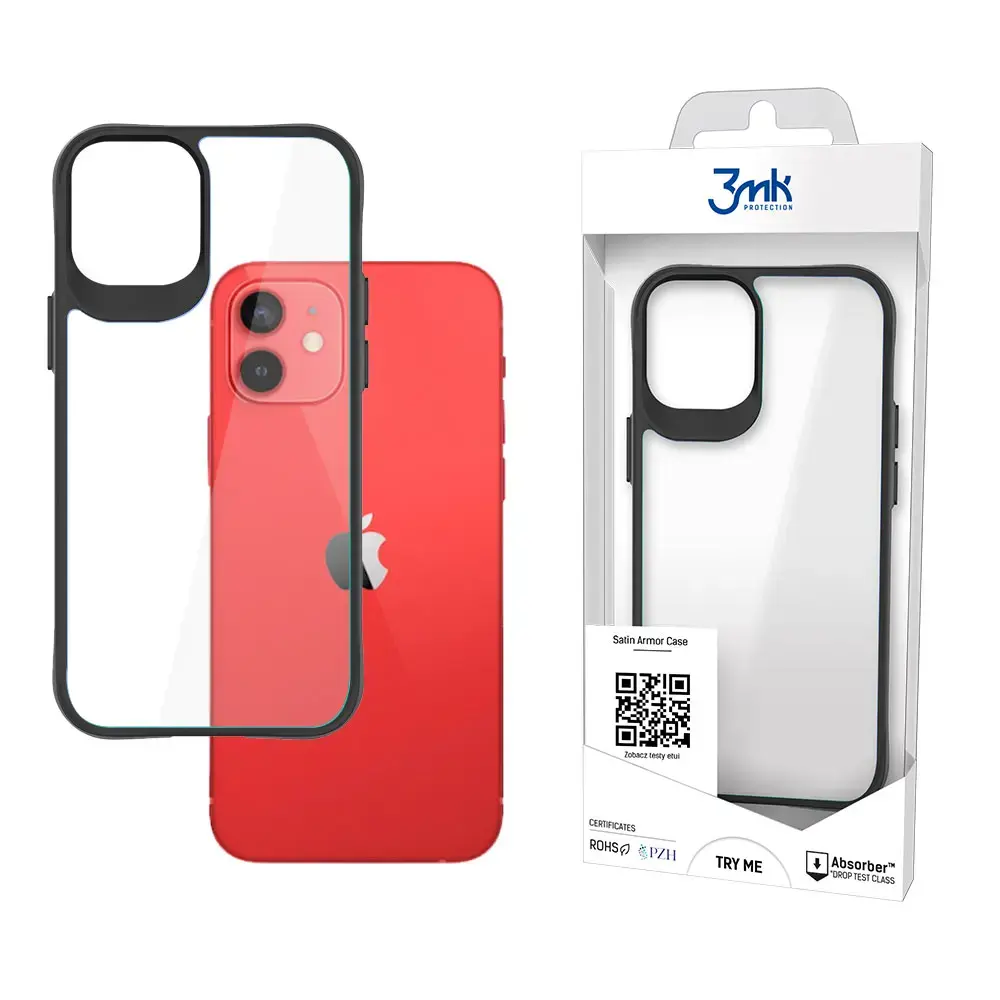 Apple iPhone 12|12 Pro - 3mk Satin Armor Case+