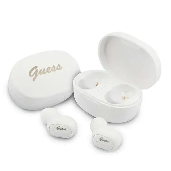 Guess Headphones Bluetooth GUTWST30WHTWS + Docking Station white