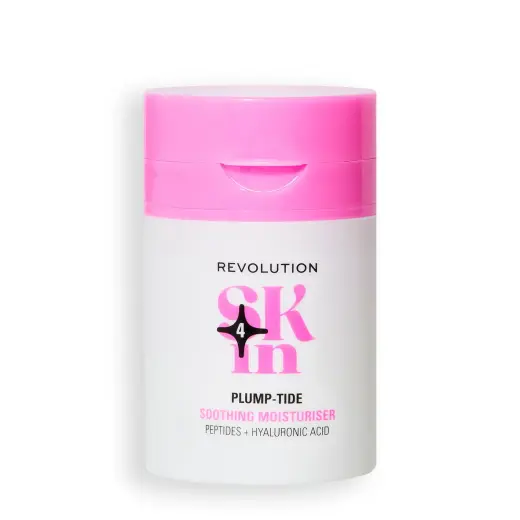 Revolution Skincare, Plump-Tide, Peptides & Hyaluronic Acid, Soothing, Cream, For Face, 50 ml