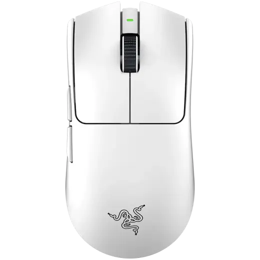 Razer Viper V3 Pro - White, Gaming mouse, HyperSpeed Wireless, Focus Pro 35K Optical Sensor Gen-2, 35K DPI, Optical Mouse Switches Gen-3, 90-million Clicks, 100% PTFE mouse feet, 54 g (excluding cable and dongle), USB Type A to USB Type C cable