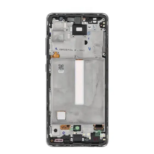 FIXCELL lcd display for SAMSUNG A52 4G/5G AMOLED with frame black (change glass)
