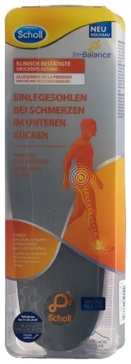 Scholl Scholl in-Balance Lower Back Pain Relief Large Insole