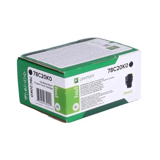 Lexmark Toner Black Schwarz (78C20K0)