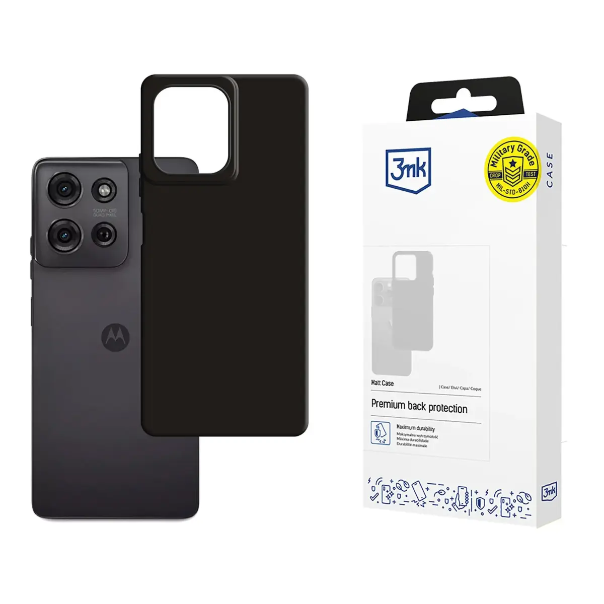 Motorola Moto G75 - 3mk Matt Case