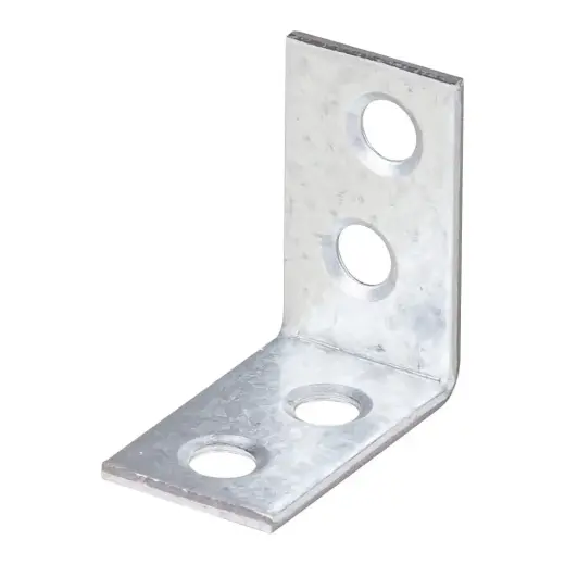 Corner angle bracket KWO1 25x25x14x1.5mm, narrow, galvanized