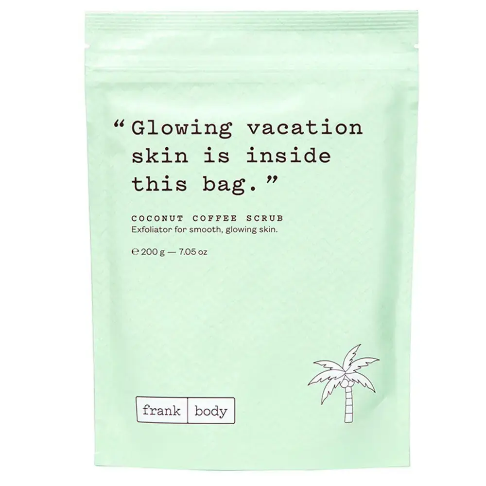 Frank Body, Coffee Coconut, Smoothing, Body Scrub, 200 ml