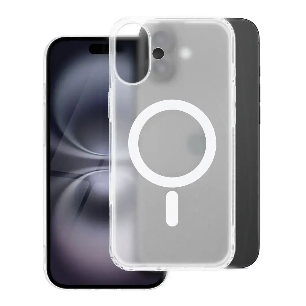 FROST MAG COVER case compatible with MagSafe for IPHONE 12 Pro Max frozen transparent
