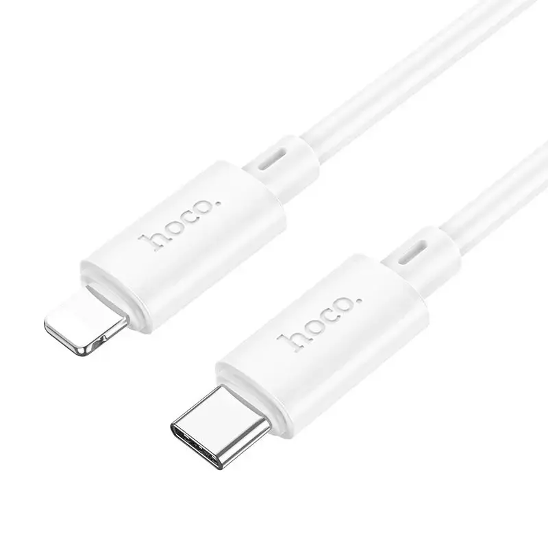 Hoco X88 data transfer and charging cable | USB-C to Lightning | PD | 27W | 2m | white
