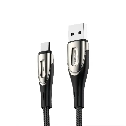 USB to USB-C cable Joyroom Sharp S-M411 3A, 2m (black)