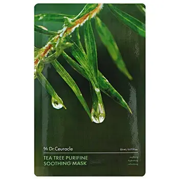 Tea Tree Purifine Soothing Mask - Soothing sheet mask for problematic skin.