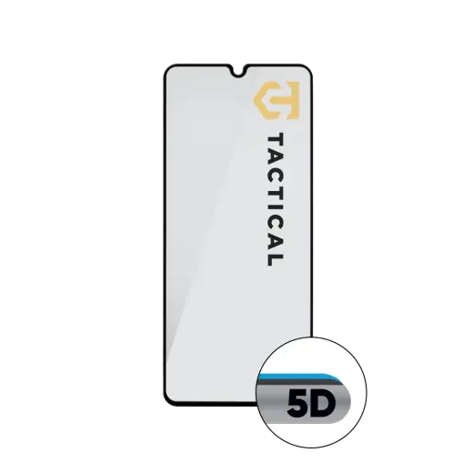 Tactical Glass Shield 5D for Xiaomi Redmi A7 Black