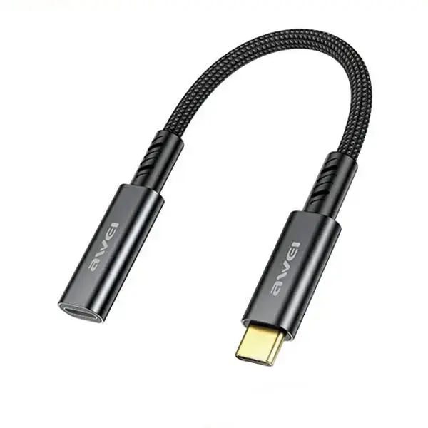 AWEI Adapter CL-216T USB-C|USB-C czarny|black