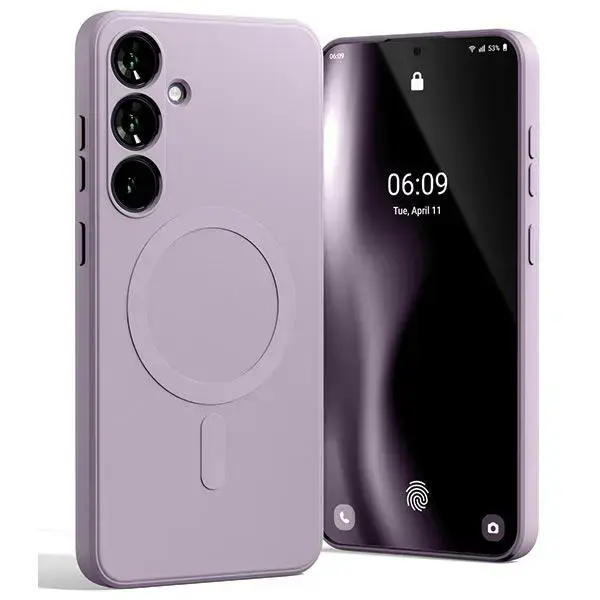 Mercury MagSafe Semi-Silicone Sam S24+ G926 liliowy fiolet |lilac purple