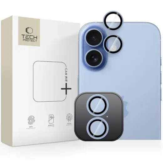 OSŁONA APARATU TECH-PROTECT CAMRING FIT+ IPHONE 17 MIST BLUE