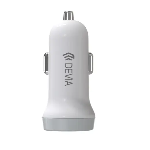 Devia Smart autolaadija | 15.5W | USB-A | valge