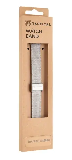 Tactical 748 Loop Slim Stainless Steel Band for Watch 1|2|3|4|5|6|7|SE 38|40|41mm Silver