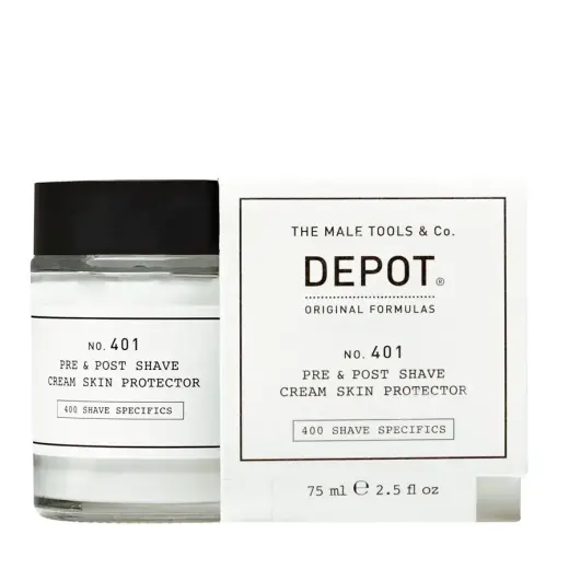 Depot, 400 Shave Specifics No. 401, Soothing, Pre & Post Shaving Cream, 75 ml