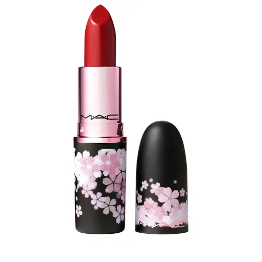 MAC, Black Cherry, Matte, Cream Lipstick, Moody Bloom, 3 g