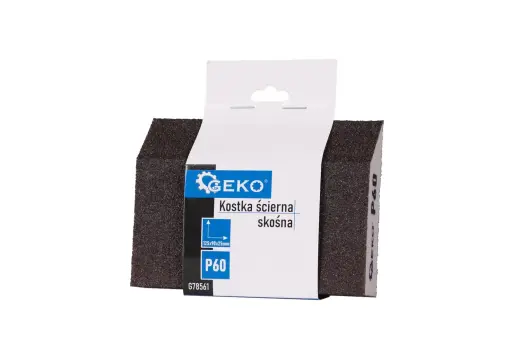 Putplasčio kampinis šlifavimo blokas 125x90x25mm P60