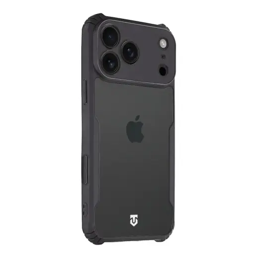 Tactical Quantum Stealth Cover for Apple iPhone 17 Pro Max Clear|Black