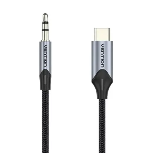 Cable Audio USB-C to 3,5mm mini jack 1m black