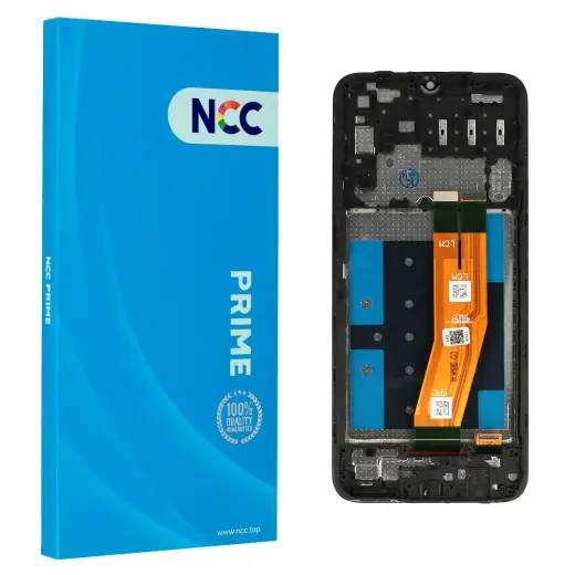 LCD Display NCC for Samsung Galaxy A14 4G (A145B/A145P/A145R) black with frame Prime