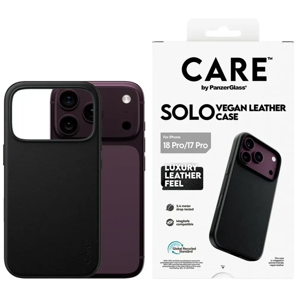 PanzerGlass CARE by Solo Vegan Leather