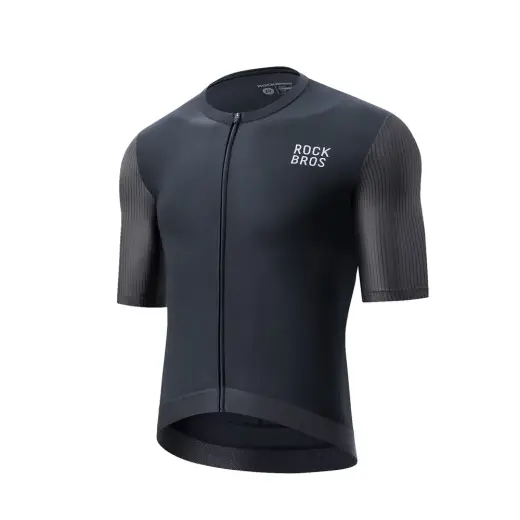 Rockbros 15200025 Short Sleeve Cycling Jersey Size XS - Black
