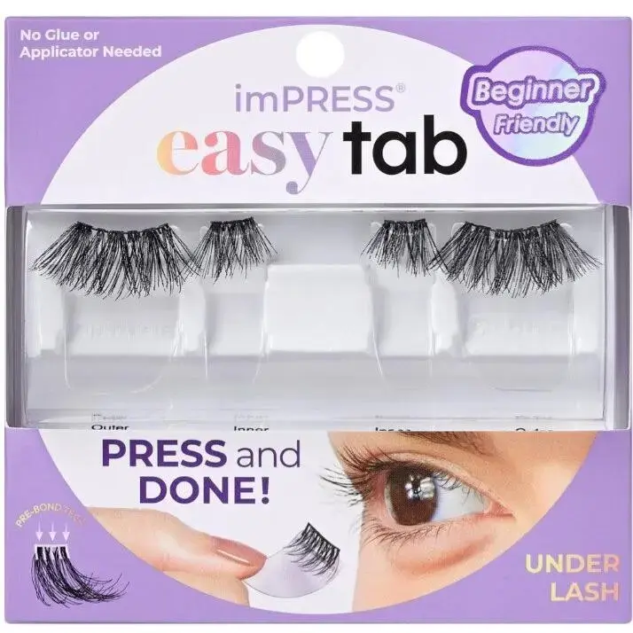 KISS, Ciglia Finte, - ImPRESS Easy Tab 03 False Eyelashes (Ciglia Artificiali)