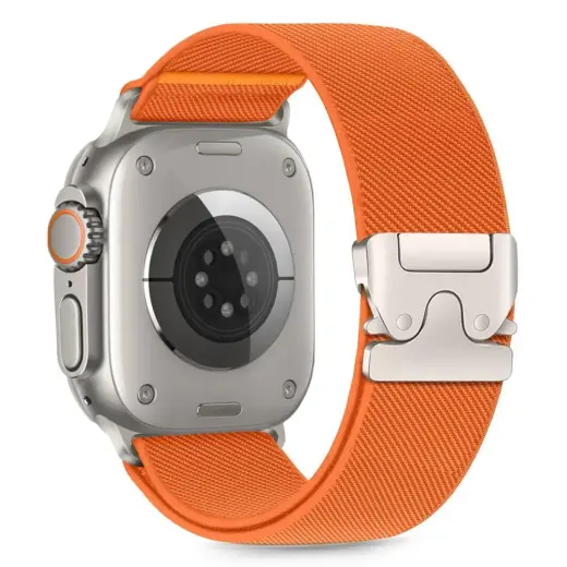 TECH-PROTECT NYLON CLASP APPLE WATCH 6 | 7 | 8 | 9 | 10 | SE | ULTRA 1 | 2 (44 | 45 | 46 | 49 MM) ORANGE