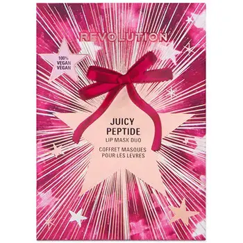Makeup Revolution Juicy Peptide Lip Mask Set - gift set