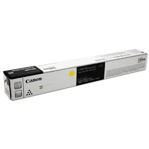 Canon Toner C-EXV CEXV 58 Yellow Gelb (3766C002)