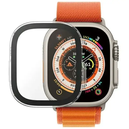 PanzerGlass Full Body Apple Watch Ultra2 49mm D3O przezroczysty|transparent 3688