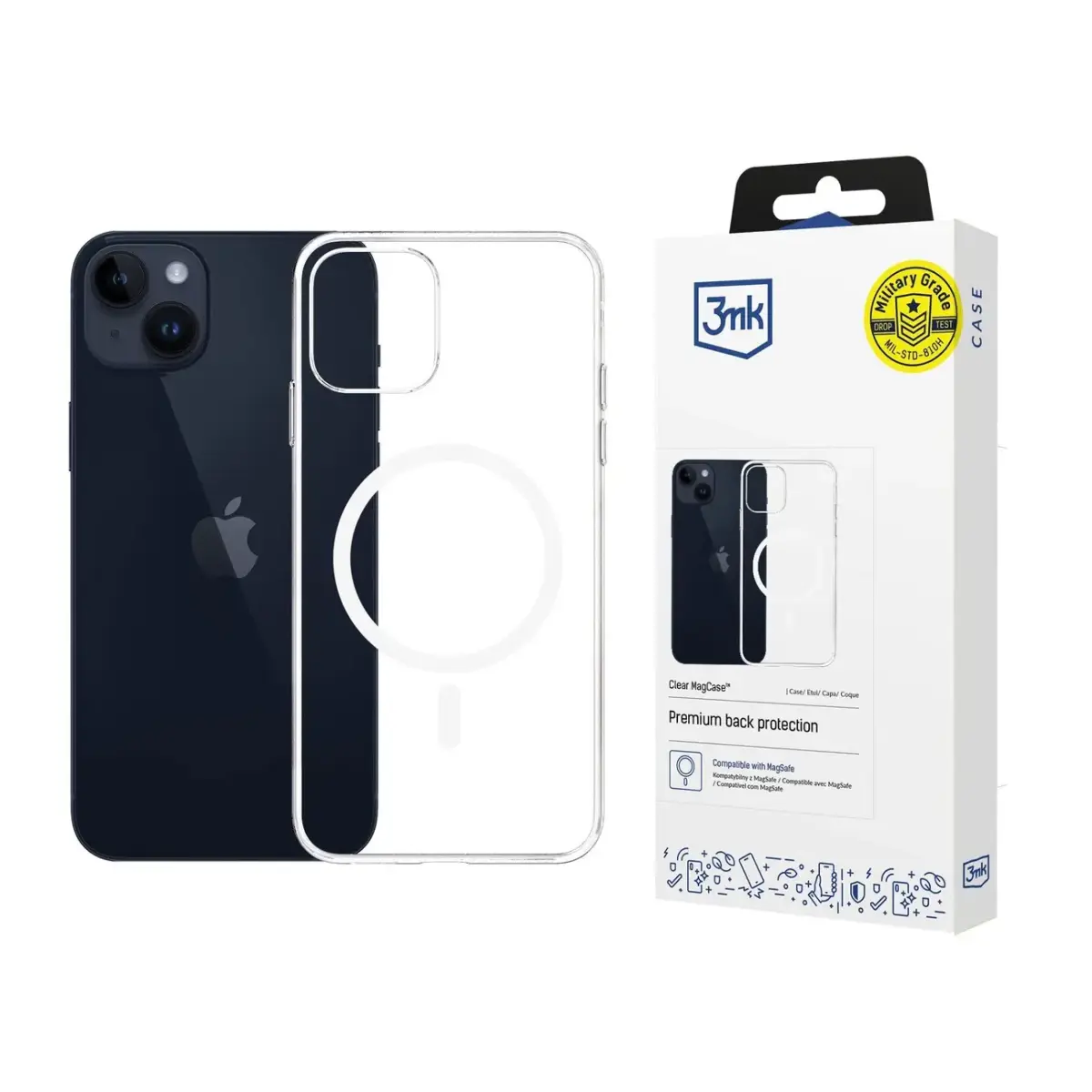 3MK Clear MagCase iPhone 14