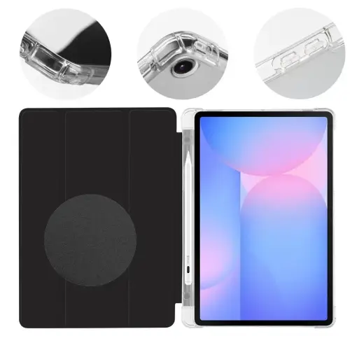 OBAL:ME MistyTab Case for Samsung Galaxy Tab S10 Lite/S9/S9 FE/S10 FE Black