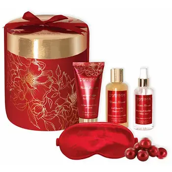 Parisax Night relaxing ritual gift set ( Frozen strawberries & Vanilla )