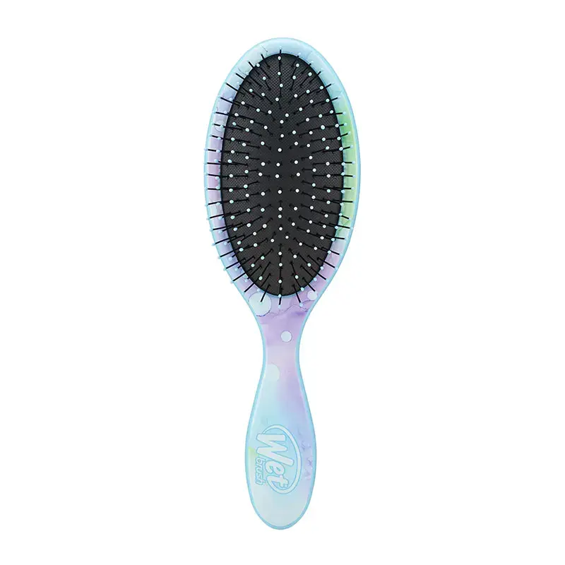 Wet Brush Original Detangler Brush - Color Wash, Splatter - All Hair Types - Ultra-Soft IntelliFlex Bristles Glide Through