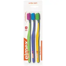 Elmex Ultra Soft Toothbrush 3 pieces