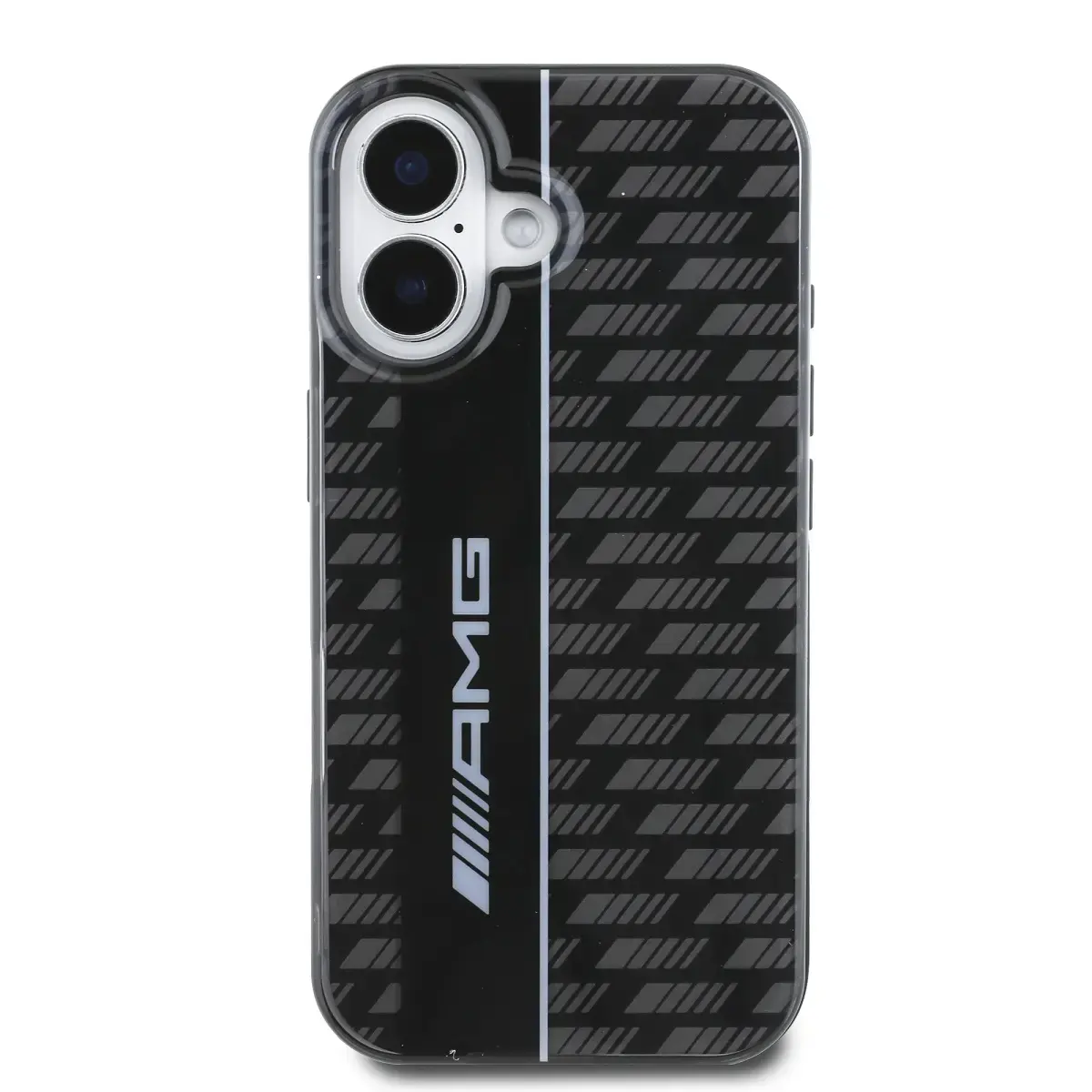 AMG Carbon Pattern Case for iPhone 16 Black