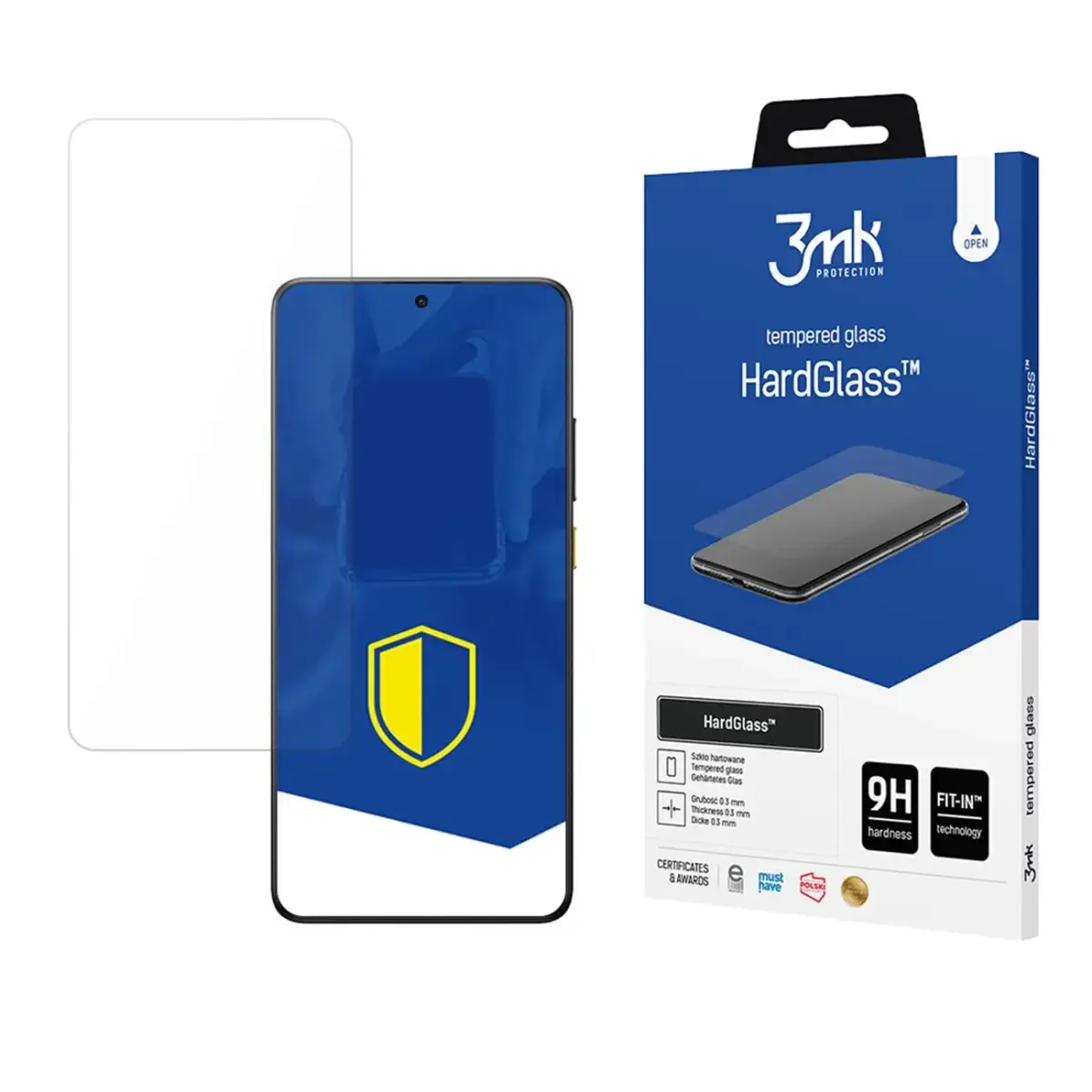3MK HardGlass Tempered Glass for POCO X7 Pro
