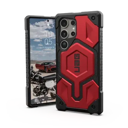 UAG Monarch case for Samsung Galaxy S24 Ultra - red
