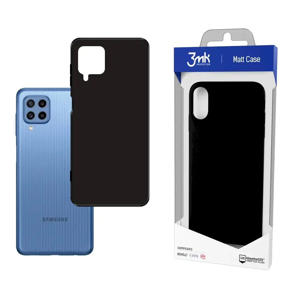 Samsung Galaxy M22 - 3mk Matt Case black