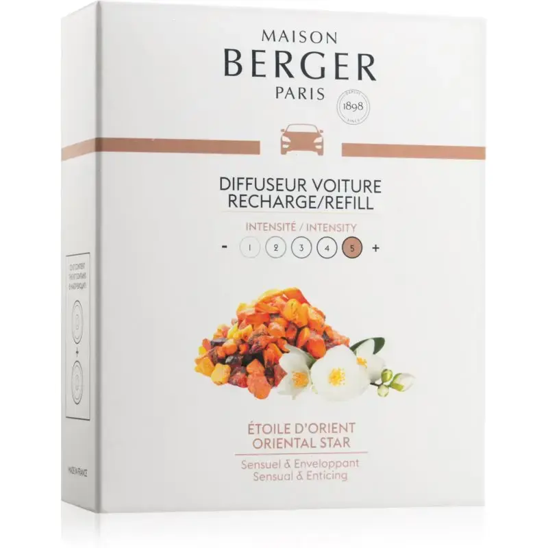 Maison Berger Paris Oriental Star Car Air Freshener Refill 2 X 17 G