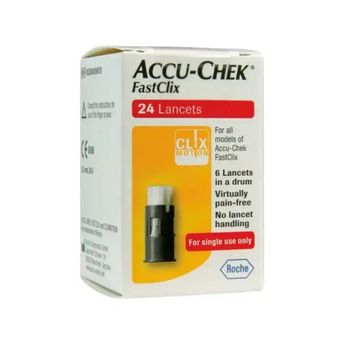 ACCU-CHEK Fastclix Lancets 24U (4015630056989)