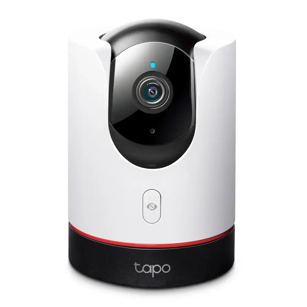 Tapo Wi-Fi outdoor camera, 2K 1440p, Apple HomeKit, Pan/Tilt, with privacy mode, MicroSD up to 512GB