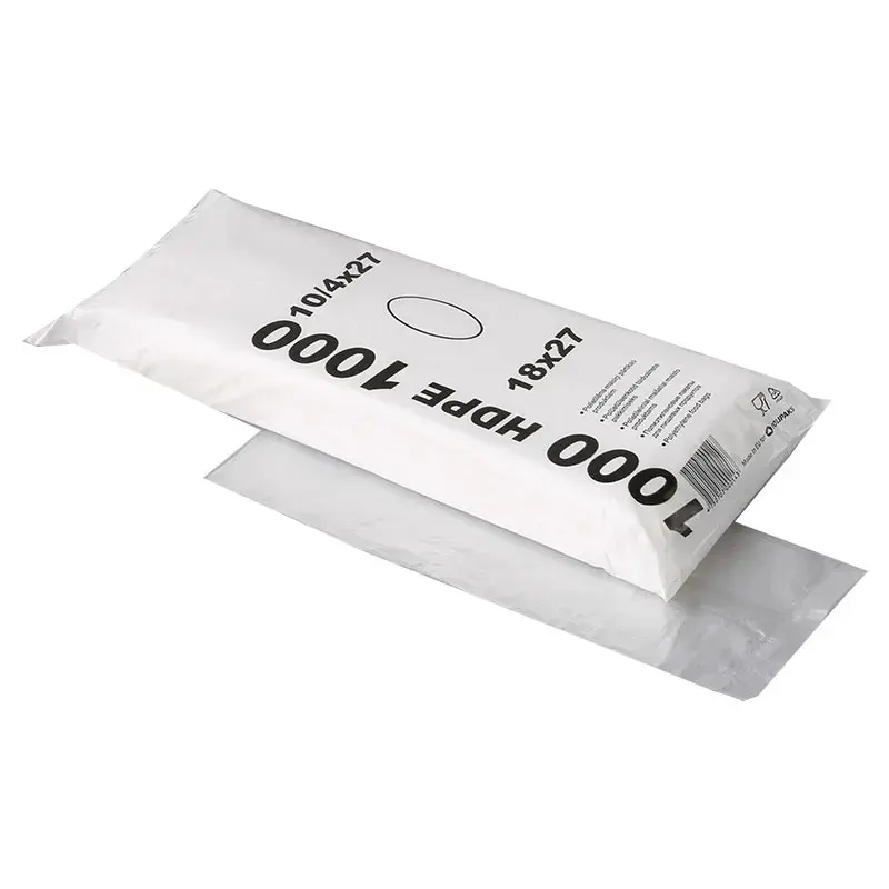 Multipack HDPE packaging bags 7 mkr, 10/8/27 (18x27), 520 g (~800 bags)