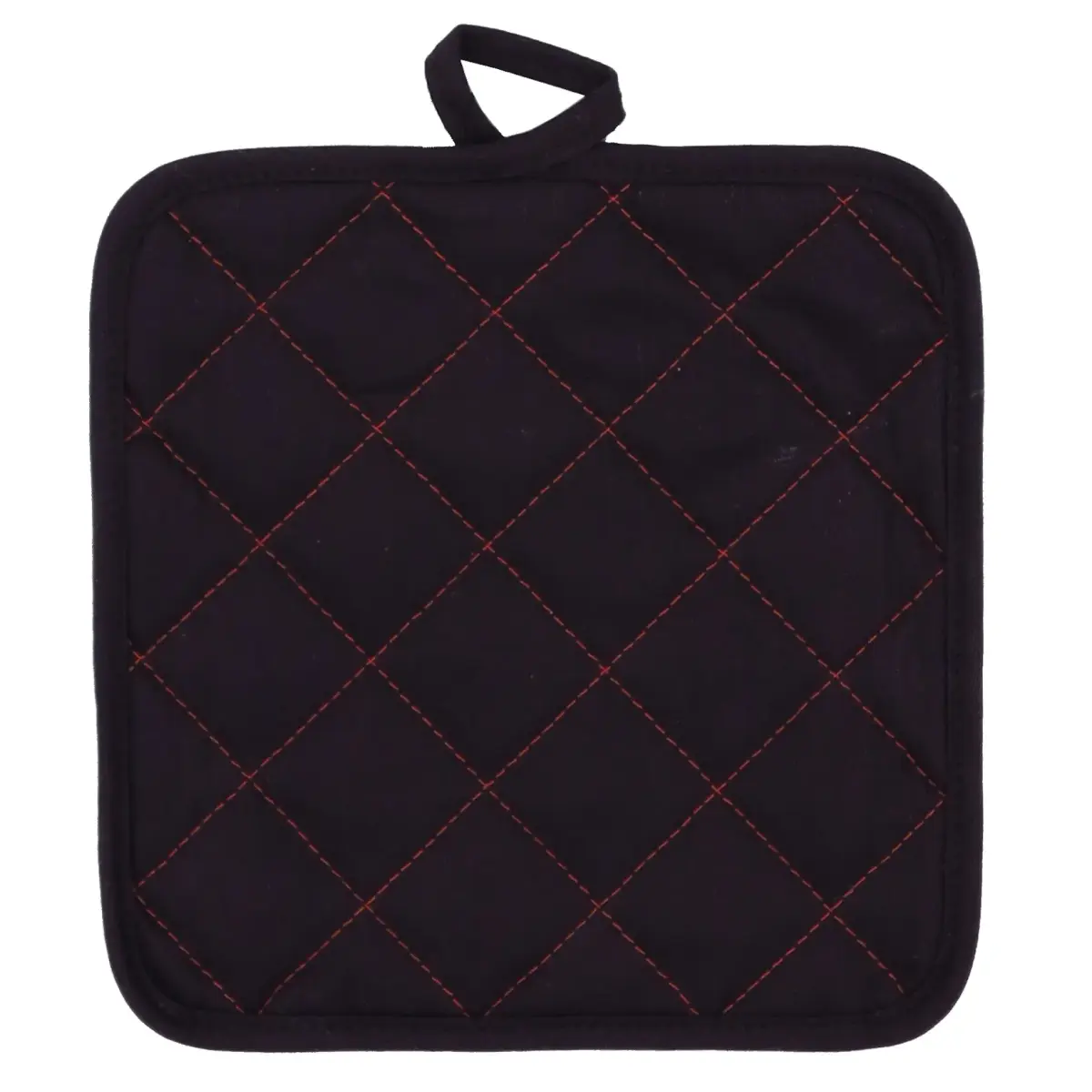 Kuumuskindel alus XL 20x20cm must/punane