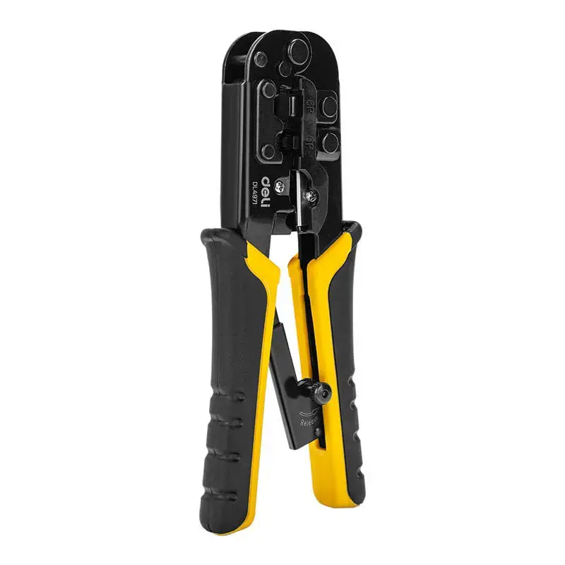 Deli Tools EDL4971 Ethernet savienotāju knaibles, 4|6|8P, RJ45|RJ14|RJ12|RJ9
