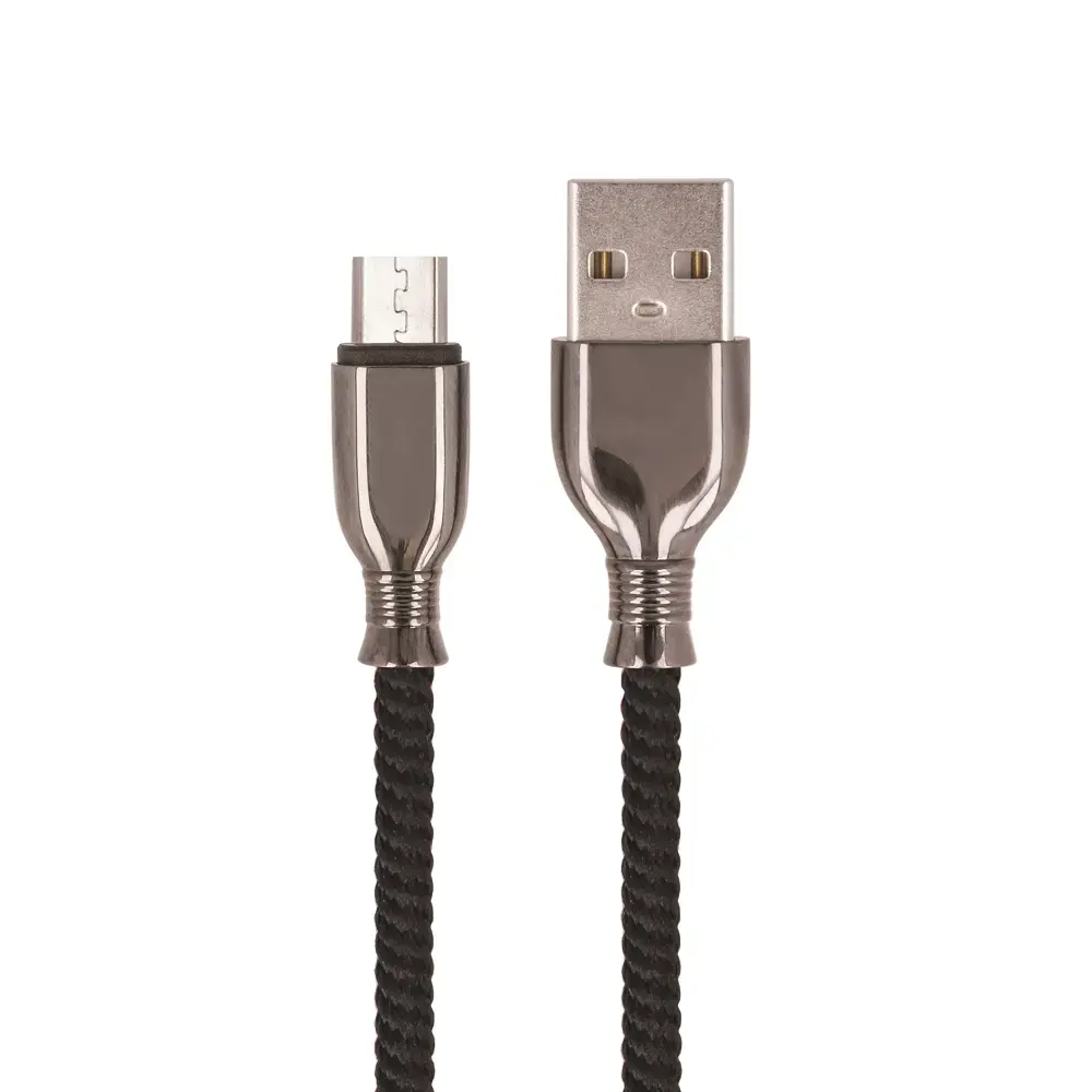Setty FC-M data transfer and charging cable | USB-A to Micro USB | 15W | 1m | black