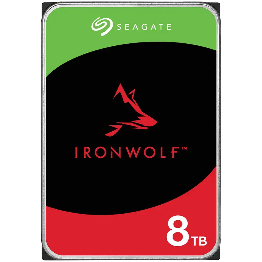 Seagate Hard Drive IronWolf - 8 TB - 3.5" - SATA 6Gb|s